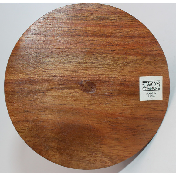 Wooden Nose Eyeglass Holder From The Two’s Company Handcrafted Framework 6” - Picture 6 of 7